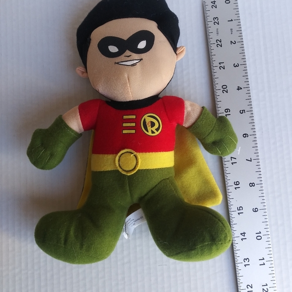 Robin from Batman 10” Plush Stuffed DC Super Friends Toy - Picture 8 of 8